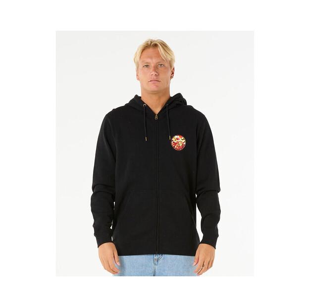 Толстовка с капюшоном Rip Curl Wettie Passage Icon Zip Thru EU M