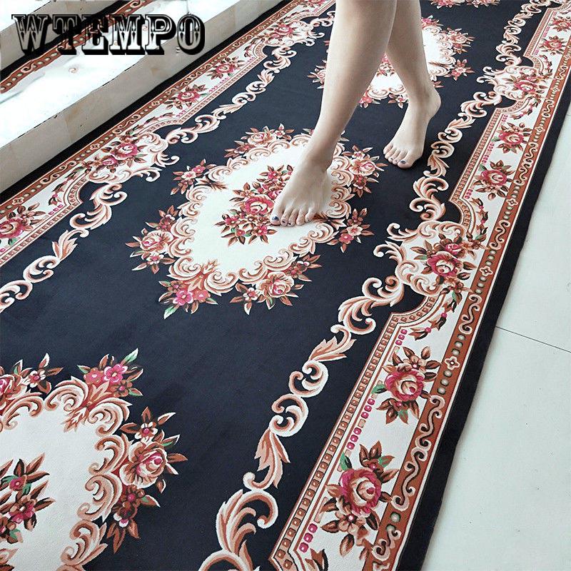 Trappmatta Europeisk korridor Mattor Hotel Long Aisle Matta Entré Hall Anti-Slip