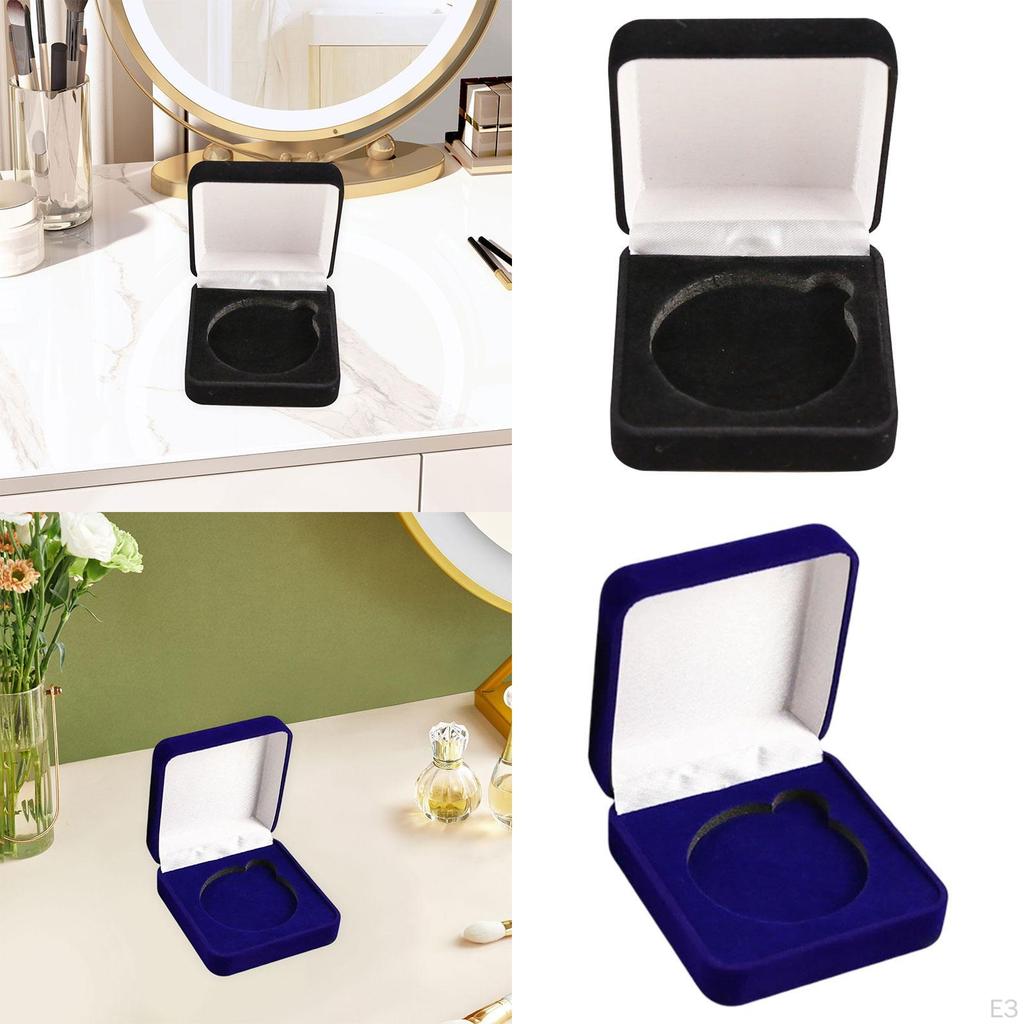 Challenge Coin Box, Commemorative Holder, Gift Box Dustproof Presentation Display for