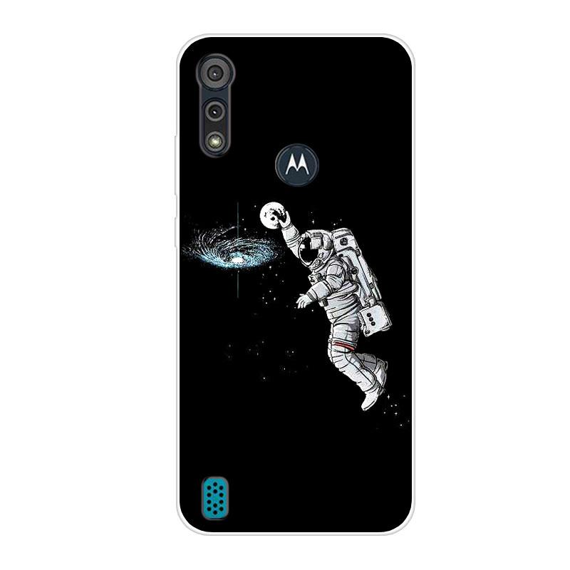 Pro Motorola Moto E6S 2020 Pouzdro Nárazuvzdorné Měkký Silikon TPU Zadní Kryt Pro Moto E6S 2020 E6i Pouzdra na Telefon E 6S Pouzdro Roztomilý Kreslený