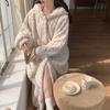 Robe Women Sleepwear Winter Nightdress Night Wears Warm Pajama Nightgown Sleeping Homewear