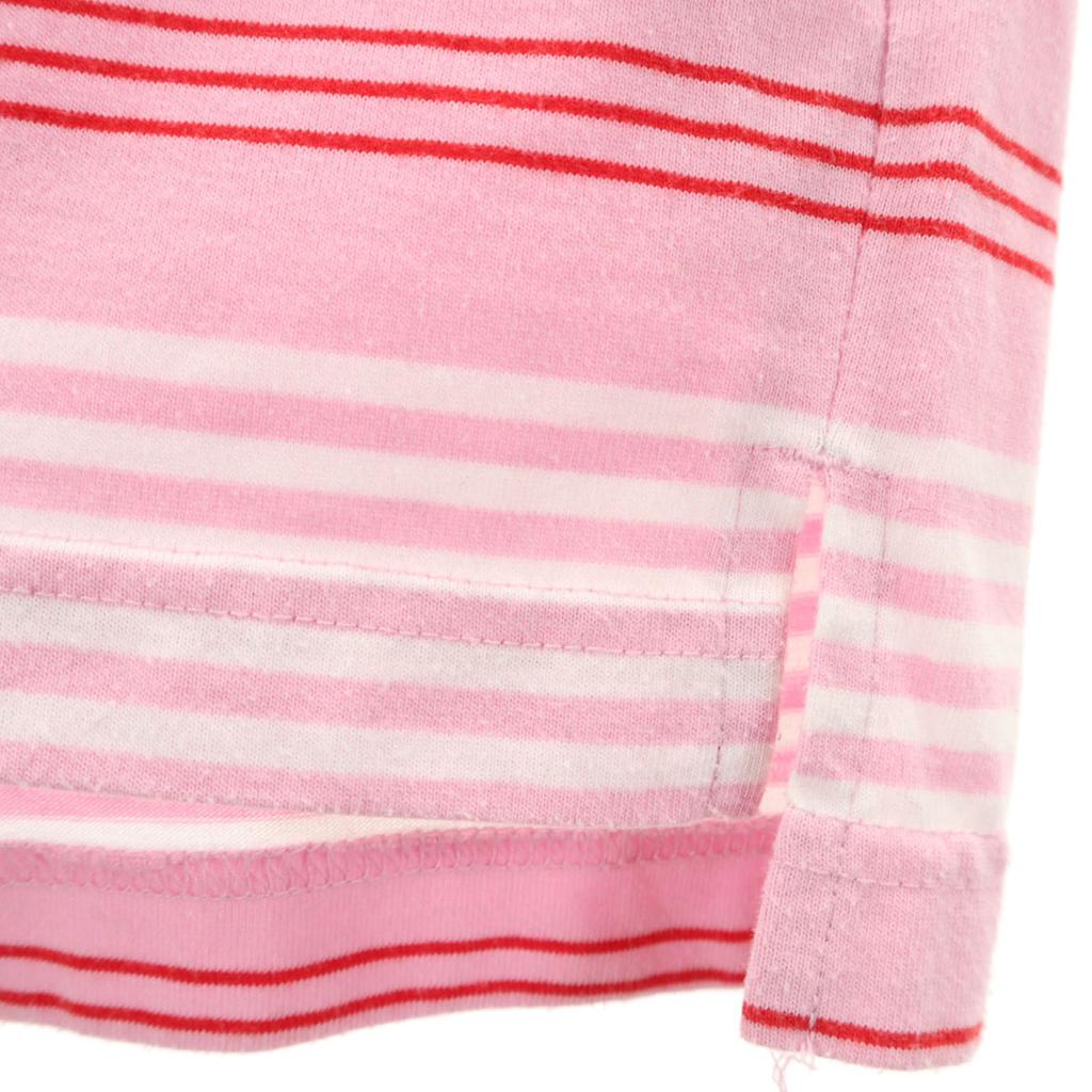 Adidas Border Golf Short Sleeve Half Zip Shirt M Pink Men's Used