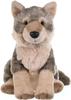 Wild Republic Wolf Plush Realistic Soft W18 x D38 x H26cm Toy, Material, Cuddlekins, (10963)