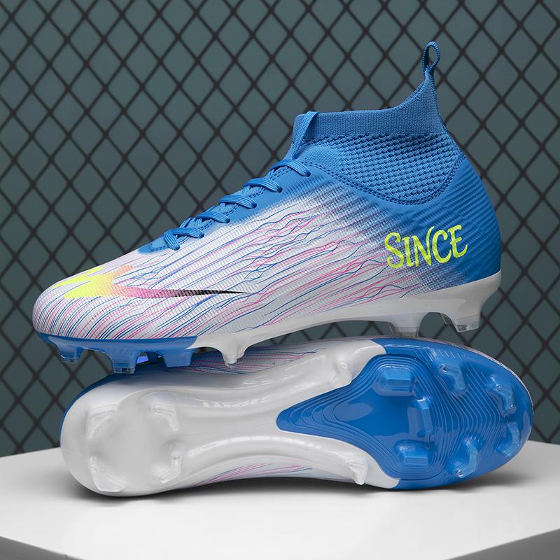 New Men Professional Football Boots Training Shoes Soccer Shoes Match Sneakers Grass Outdoor Sport Non-Slip Ultralight Unisex