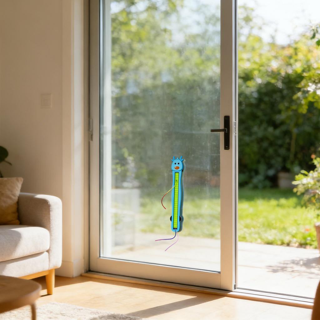 Auto Motion Fliegendes Seil Spielzeug, Automatisches Elektrisches Wandmontiertes Interaktives Spielzeug für Wohnungskatzen, Freihändige Bewegung & Langeweile-Abbau