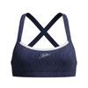 Womens/Ladies Textured Cross Back Bikini Top