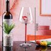 Bicchiere da Vino Cigno di Lusso Europeo, Elegante Calice Alto per Champagne e Vino Rosso per Bar e Feste