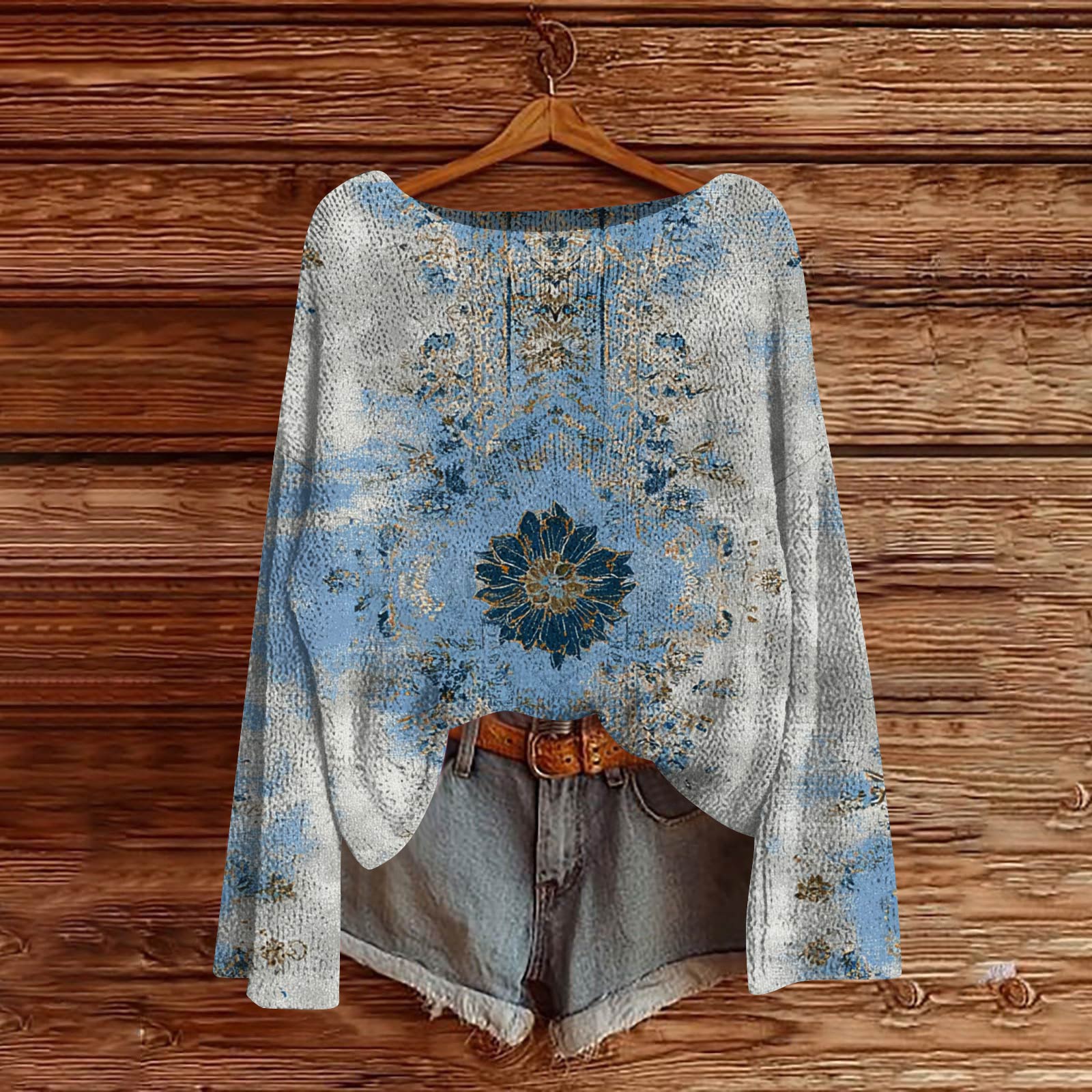 

Женский легкий свитер с круглым вырезом, повседневный вязаный пуловер с длинным рукавом S