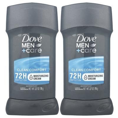 Men+Care, Antiperspirant Deodorant, Clean Comfort, 2 Pack, 76G(2.7Oz) Each