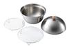 Coleman Compact Smoker with Wood Chips, Silver, Approx. 23.5mm Diameter x 20.5mm
