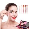 8pcs Makeup Brushes Set Portable Professional Cosmetic Blending Face Powder Brushes for Women Girls