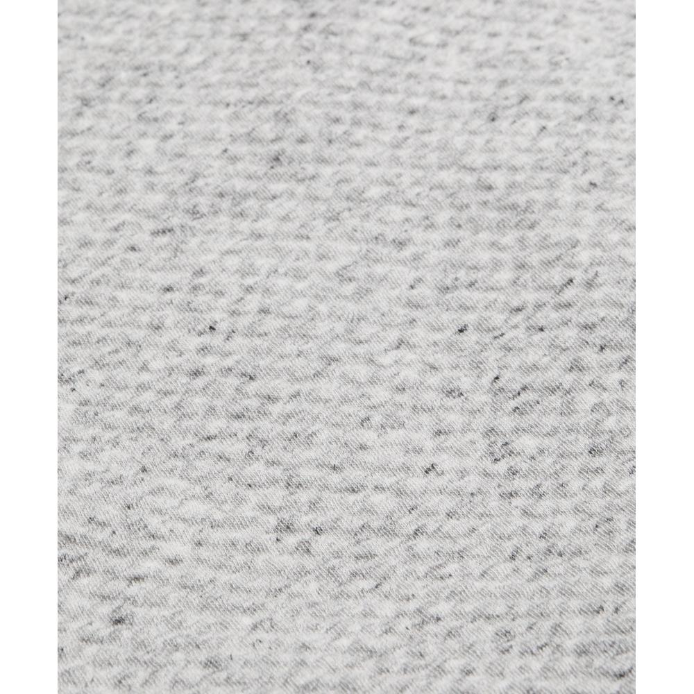 Lululemon Textured Double Knit Cotton Hoodie Heathered Melody Light Grey Black