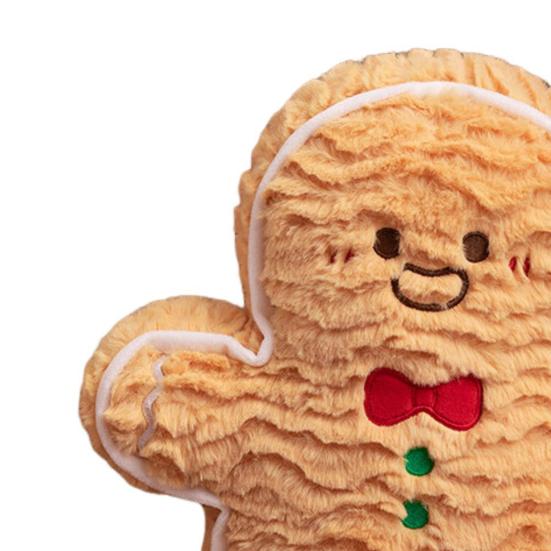 Christmas Gingerbread Man Doll Plush Stuffed Gingerbread Pendant Xmas Tree Decorations Soft Doll