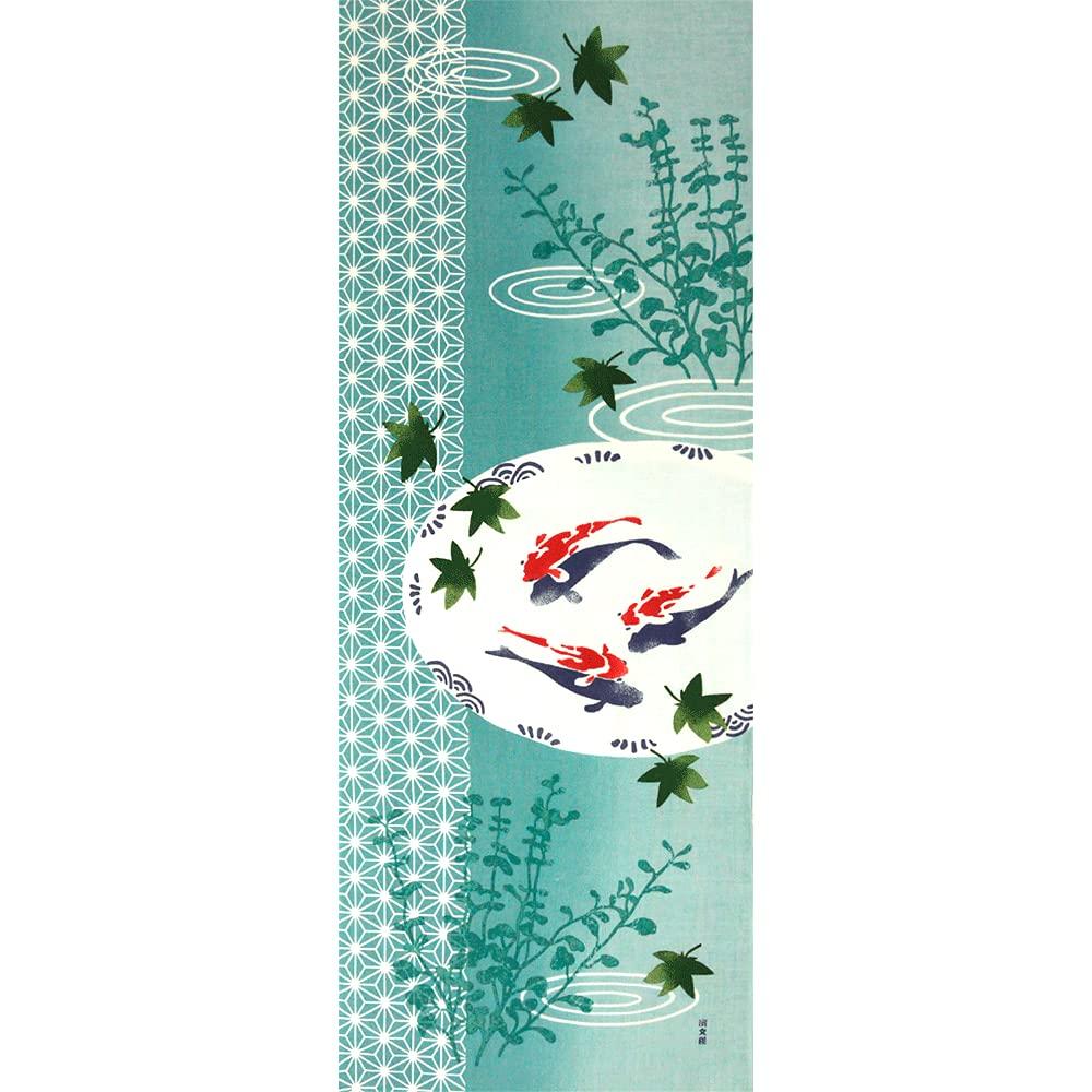 

Иллюстрированное полотенце для рук Hamamonyo с изображением прохладной золотой рыбки