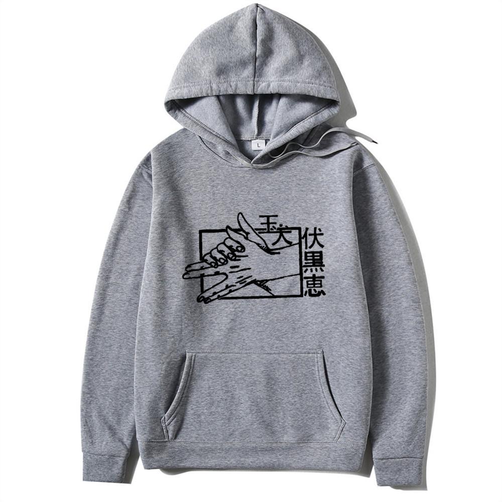 Japanese Animation Jujutsu Kaisen Men's Hoodie Sweatshirt Men Womnen Autumn Fashion Design Pullover Men's Fleece Hoodies