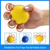 Five-Finger Hand Grip Strengthener for Stroke Rehabilitation & Elderly Exercise