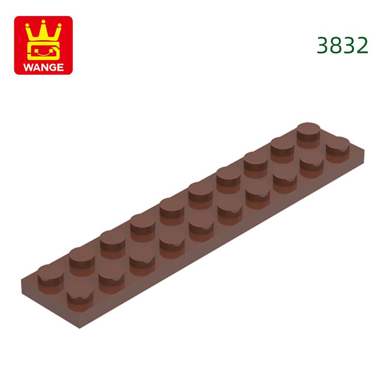 Non-Toxic 34Pcs/Lot 3832 2X10 Base Building Block Moc Board Parts Compatible With Bricks Diy Children Assembly Toys Gift Box