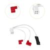 High Accuracy Thermistor Assembly Motorhome Fridge Repair Part PlasticMetal Texture Suitable for N611 N621 N641 Series