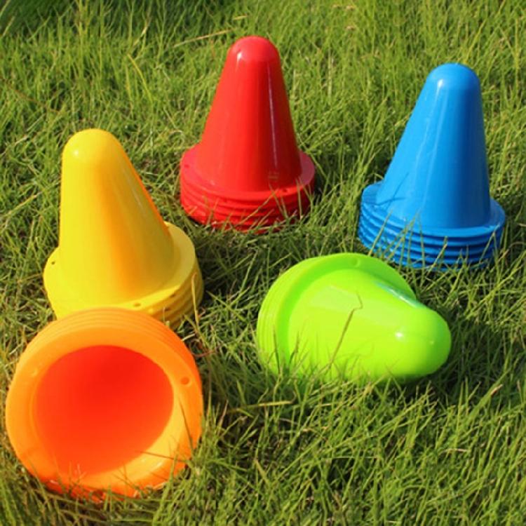 10 Pcs Roller Skating Cones Mini Traffic Cones for Kids Games Indoor and Outdoor