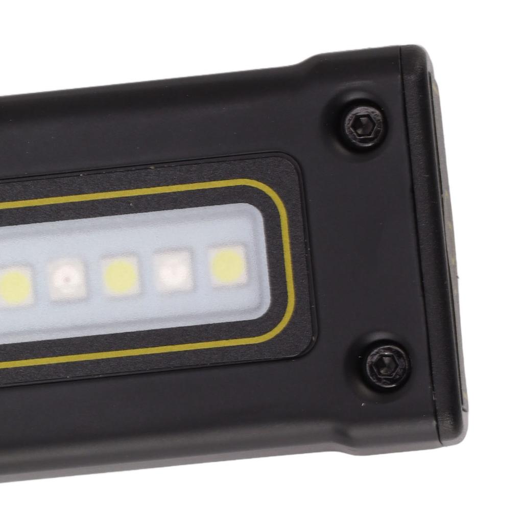 Dual Light Source Flashlight 800mAh Type C Charging Portable COB LED Flashlight with Strong Magnetic