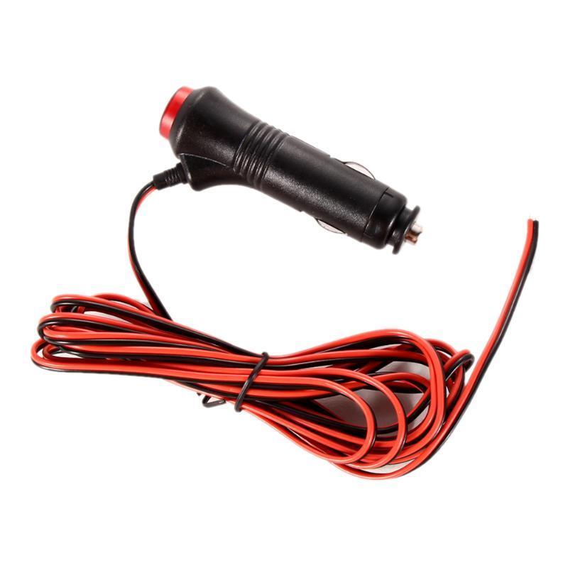5 Unids 12 V 24 V 5A Enchufe del encendedor del coche Coche Macho Encendedor de Cigarrillos Enchufe DIY Conector