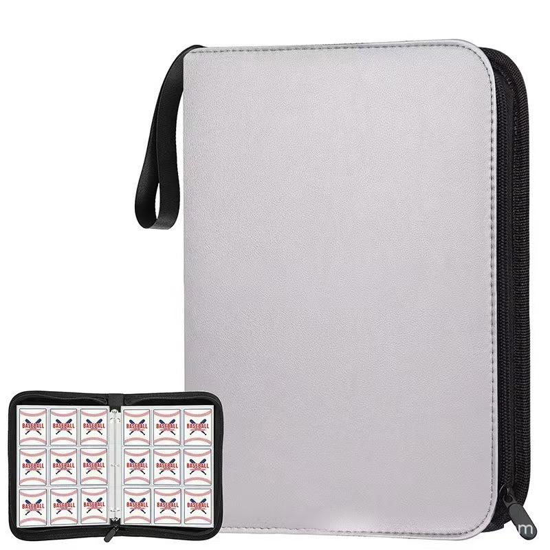 Zipper style card book, 4/9 compartments, game card book, game collection book package,Christmas gift, Stocking stuffers, Valentine's Day gift