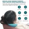 PC Pillow Cervical Traction, Cervical Muscle Relaxer Massager,Shoulder Neck Traction Correction for Relief Spine Alignment