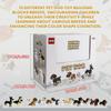 BOROLA 12 Pet Dog Building Blocks Set Educational Toys Realistic Animal Building Kits Best Toy Game for Birthday Gift