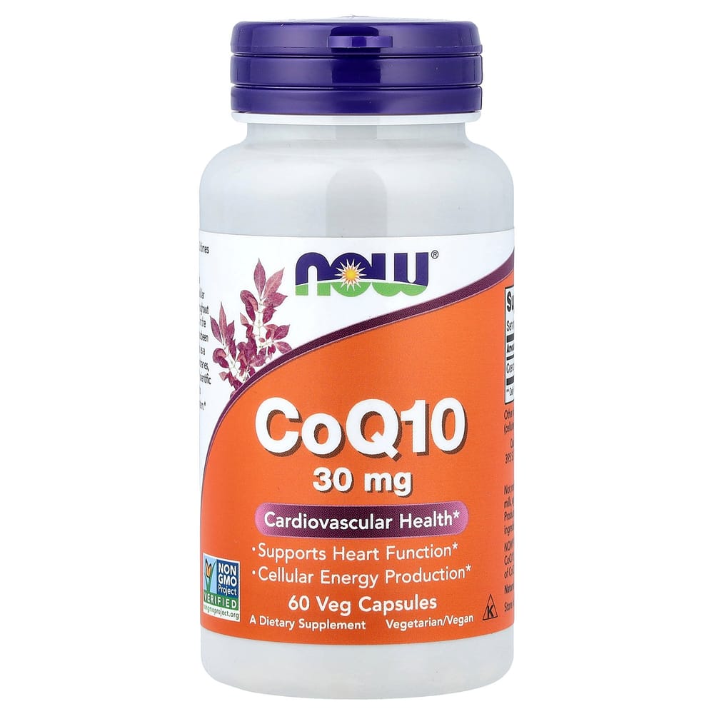 

Now Foods CoQ10 30mg Veg Capsules, 60 Count