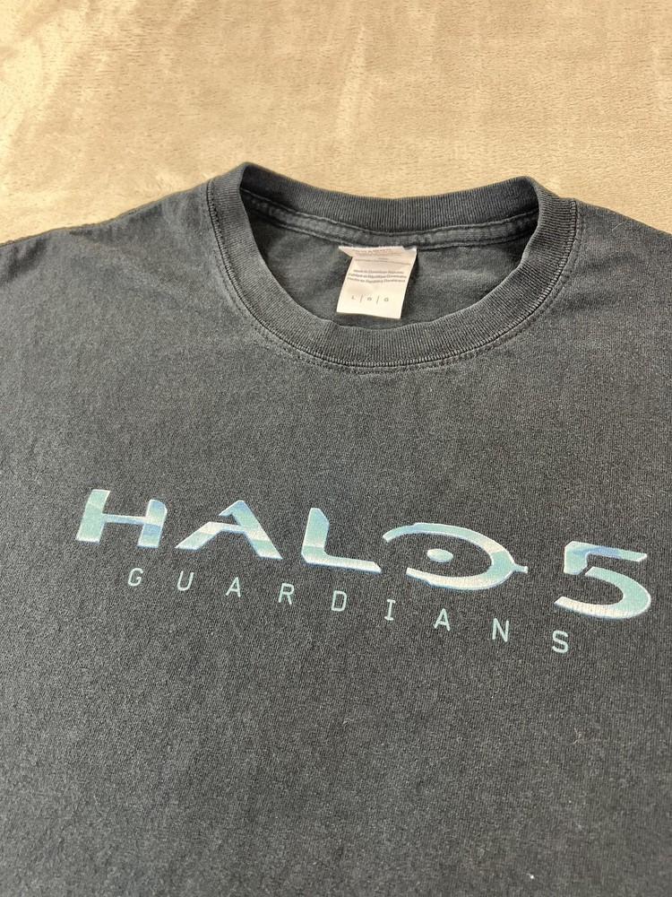 Vintage Halo 5 Guardians Shirt Mens Large Y2K Master Chief Video Game Tee Unisex T-Shirt L