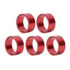 5pcs Bicycle Headset Spacer Bike Handlebar Stem Spacers Threadless Aluminum Alloy Headset Stem