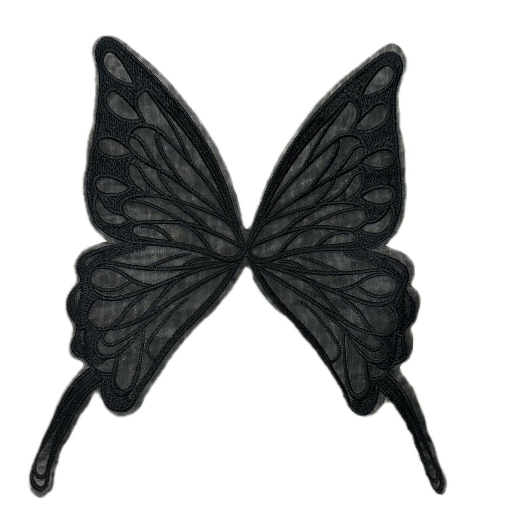 Embroidery Lace Butterfly Color Diy Clothing Accessories Cloth Patch Patch Ornament