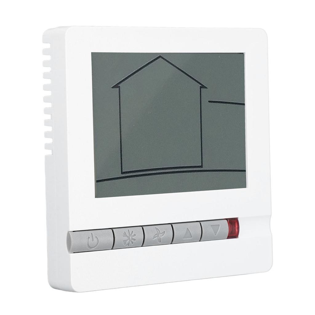 Digital Smart Thermostat LCD Screen Brushless Fan Smart Home Thermostat Temperature Controller for R