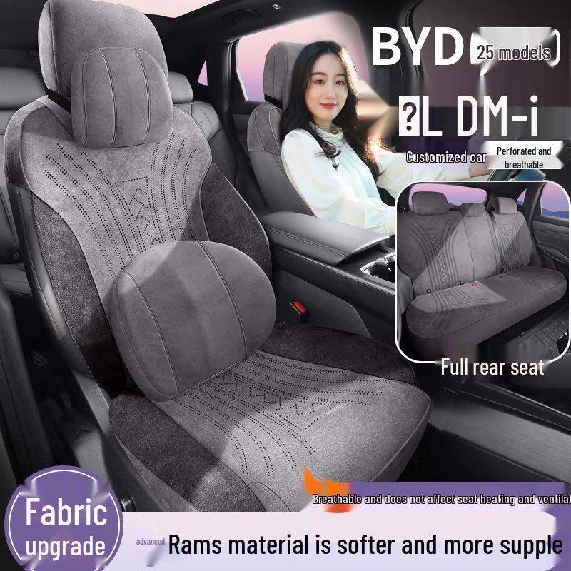 BYD Song L DM-i Seat Covers: Full Coverage, All-Season, Universal Fit Seat Cushions and Mats