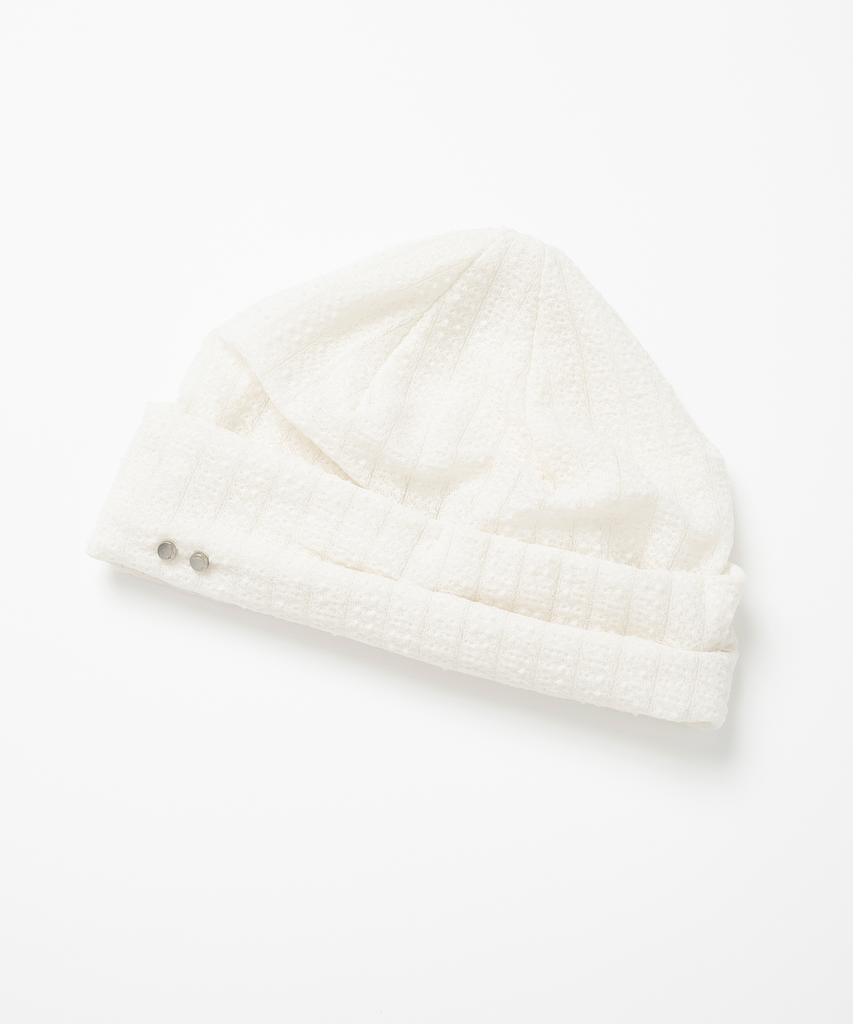 MILLO WOMEN Symbol Lace Beanie [Ecru]