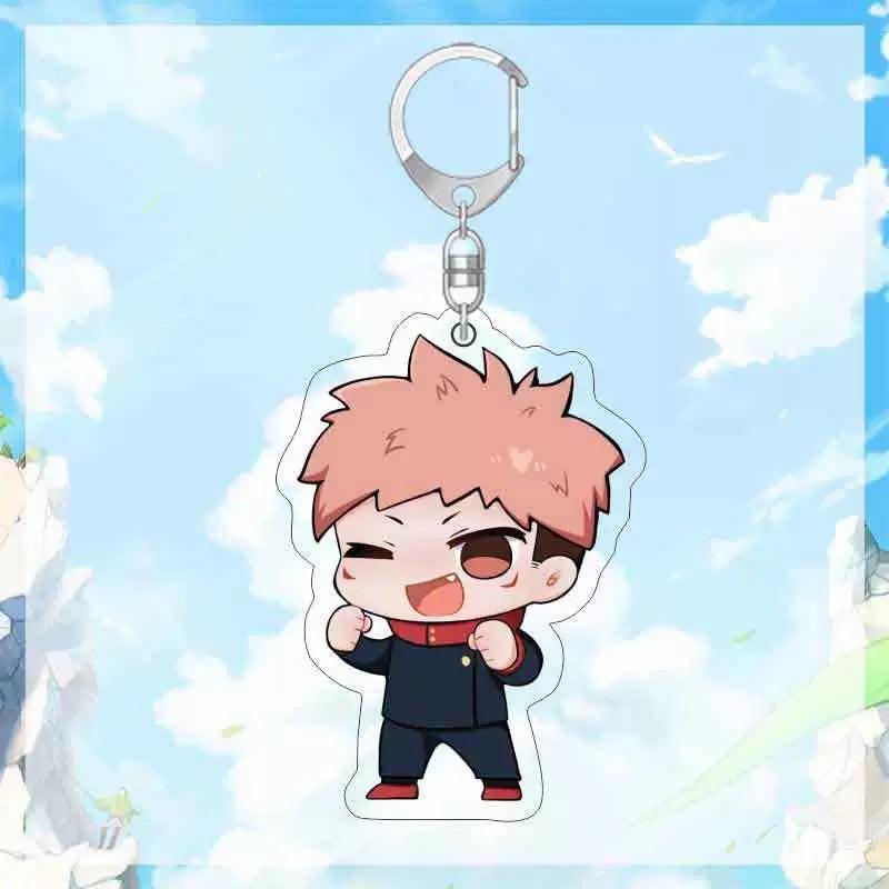 Anime Geto Suguru Ryomen Sukuna Fushiguro Toji Nanami Kento Okkotsu Yuta Inumaki Toge Acrylic Keychains Pendants Figure Toy Gift