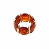 Personalized Amber High-End Bracelet Light Luxury Atmosphere Irregular Geometric Bracelet Niche Personalized Fashion Jewelry