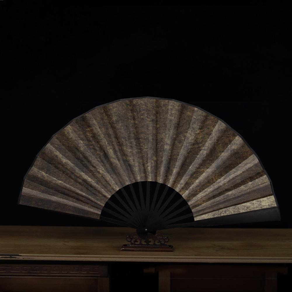 Handwritten Calligraphy Bamboo Folding Fan Antique Style Hand Fan Dance Fan  Calligraphy Painting