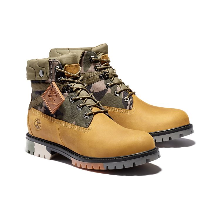 Timberland Heritage Series Ek+ Waterproof Short Outdoor Boots Men boots Wheat A29NX231