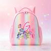 My Little Pony Schoolbag Kawaii Anime Pattern Pink Backpack Primary School Kindergarten Cartoon Shiny Bookbag Stationery Gifts Kid Friendly