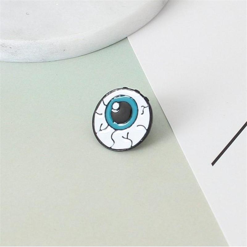 Creative Brain Eye Teeth Heart Cartoon Human Organs Corsage Brooch Pins Gifts Garment Accessory