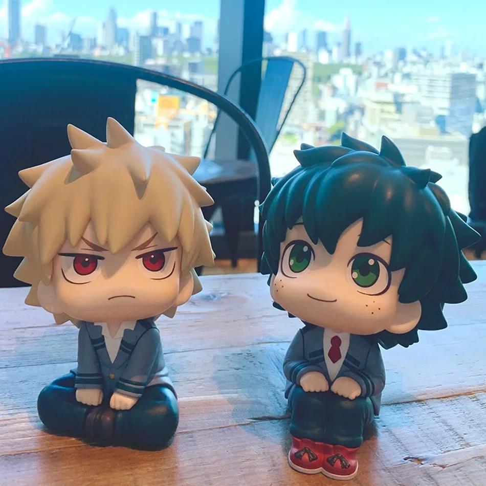 My Hero Academia Actionfiguren-Set - Midoriya Izuku Bakugo Katsuki & Todoroki So Anime Sammlerstücke für Geschenke