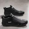 Fashion New trendy Men's boots Outdoor Non Slip Vulcanized Shoes Fashion Comfortable Men footwear Casual High Top Sneakers Zapatos Homme