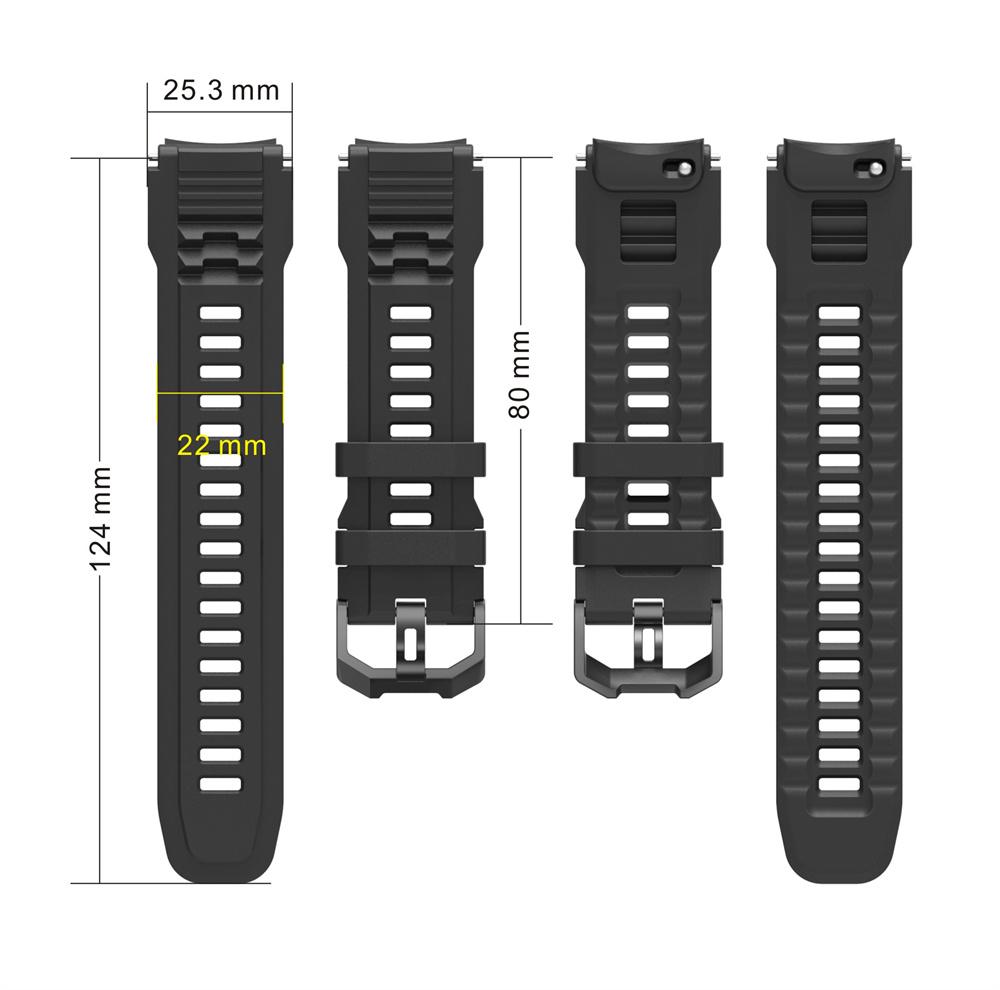 Silicone Band & Case for Huami Amazfit T-REX 3 Pro Smartwatch Strap Watchband For Amazfit T-rex3 Pro (48MM) Bracelet Wristband