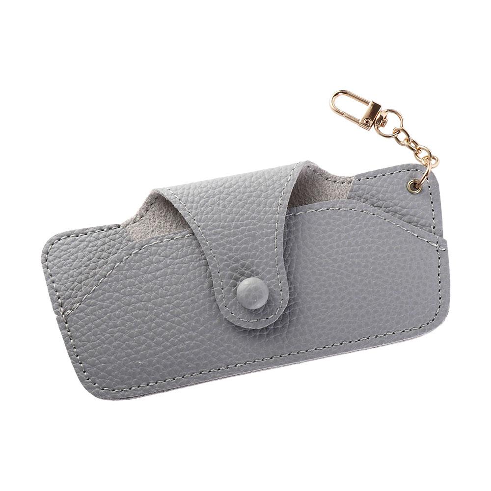Storage Leather  Glasses Case Eyewear Holder Eyeglasses Protective Box Hanging Sunglasses Bag