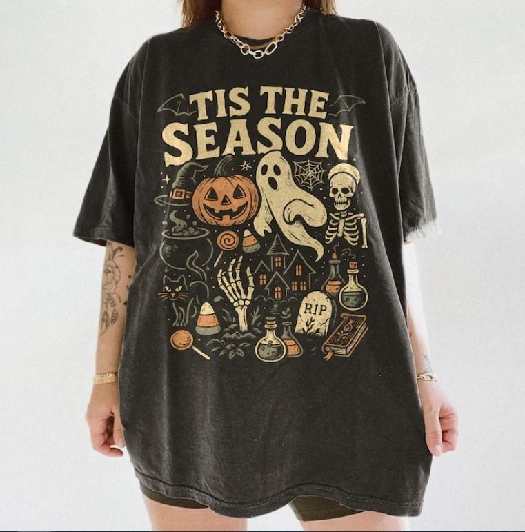 Tis The Season Halloween Shirt Unisex T-Shirt XXXXL
