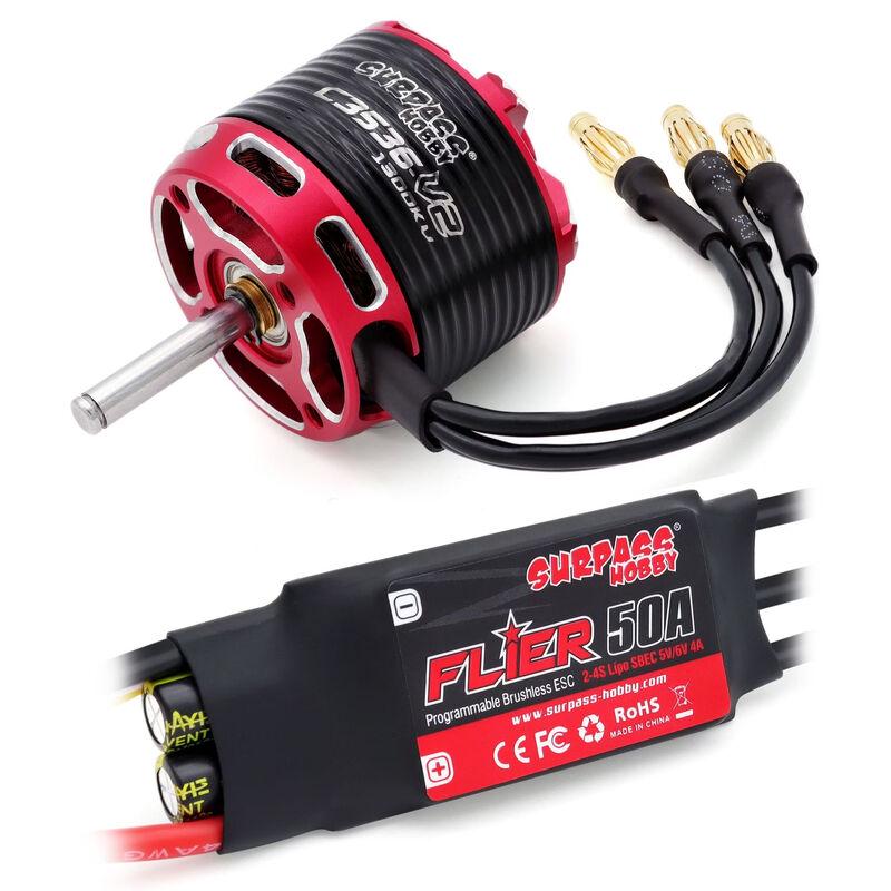 Jiangming 35 Series Drone Brushless Motor & ESC Kit
