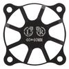3Pcs Motor Cooling Fan Cover Black Red Blue 40x40mm Aluminium Alloy Light Weight RC Cooling Fan Cover for Motor ESC