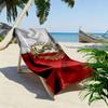 Standard Liege Print Beach Towel, Large Soft Quick Dry Towel for Beach Camping Swimming