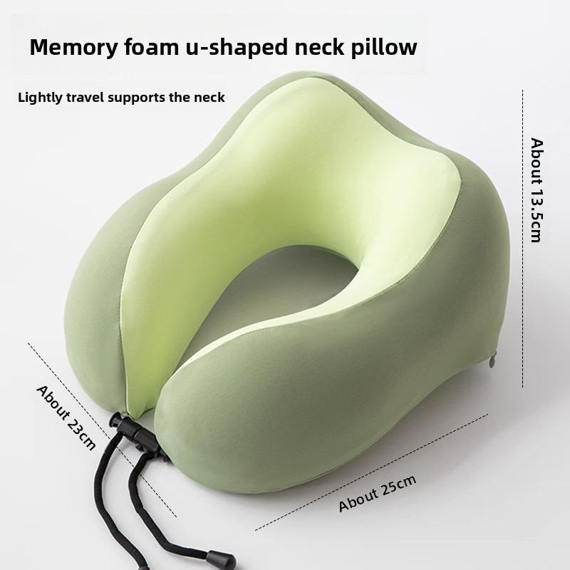 U Shaped Memory Foam Neck Pillows Soft Travel Pillow Massage Neck Pillow Sleeping Airplane Pillow Cervical Healthcare